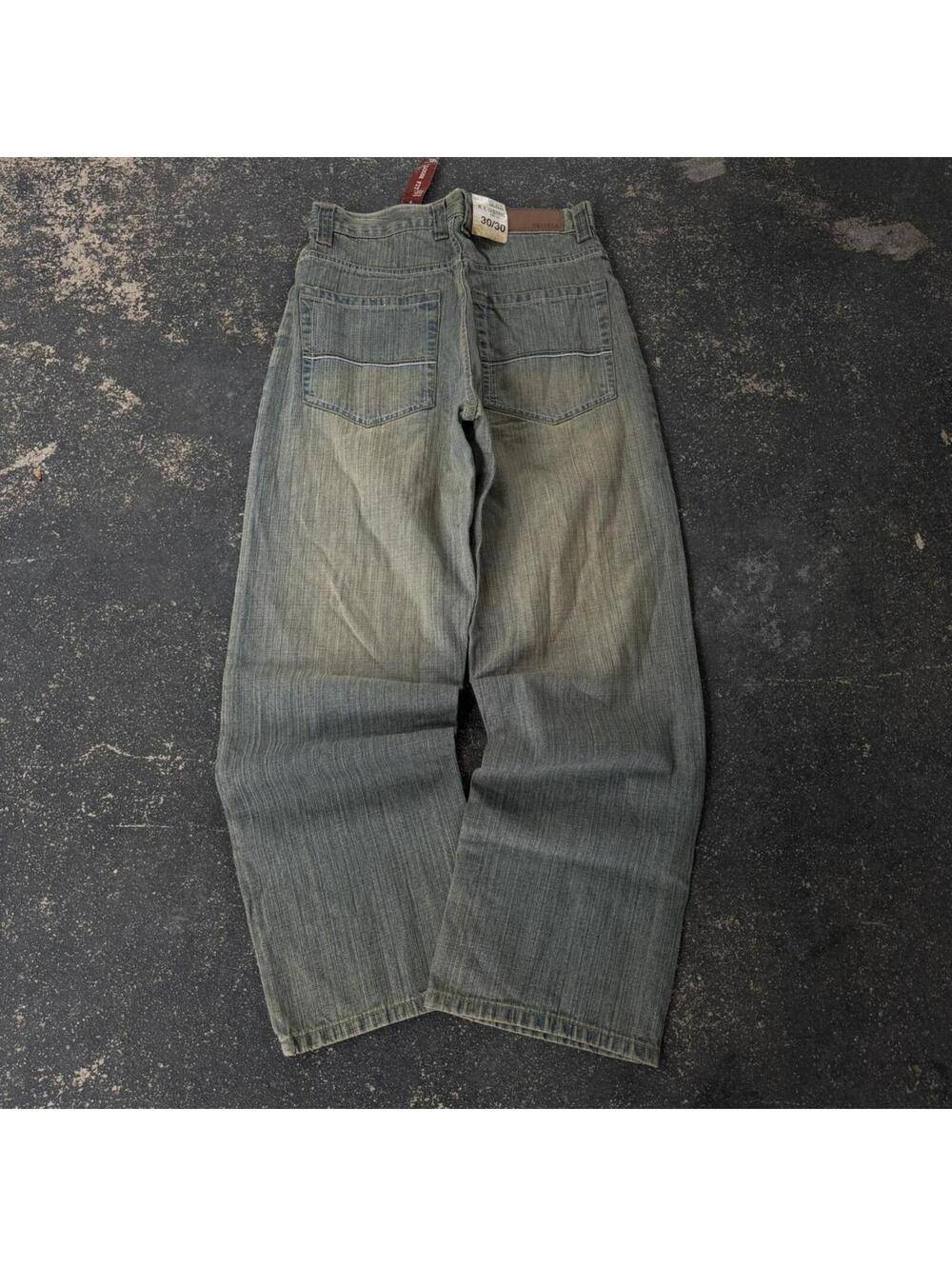 Vintage Y2K Faded Cyber Halifax Baggy Jeans